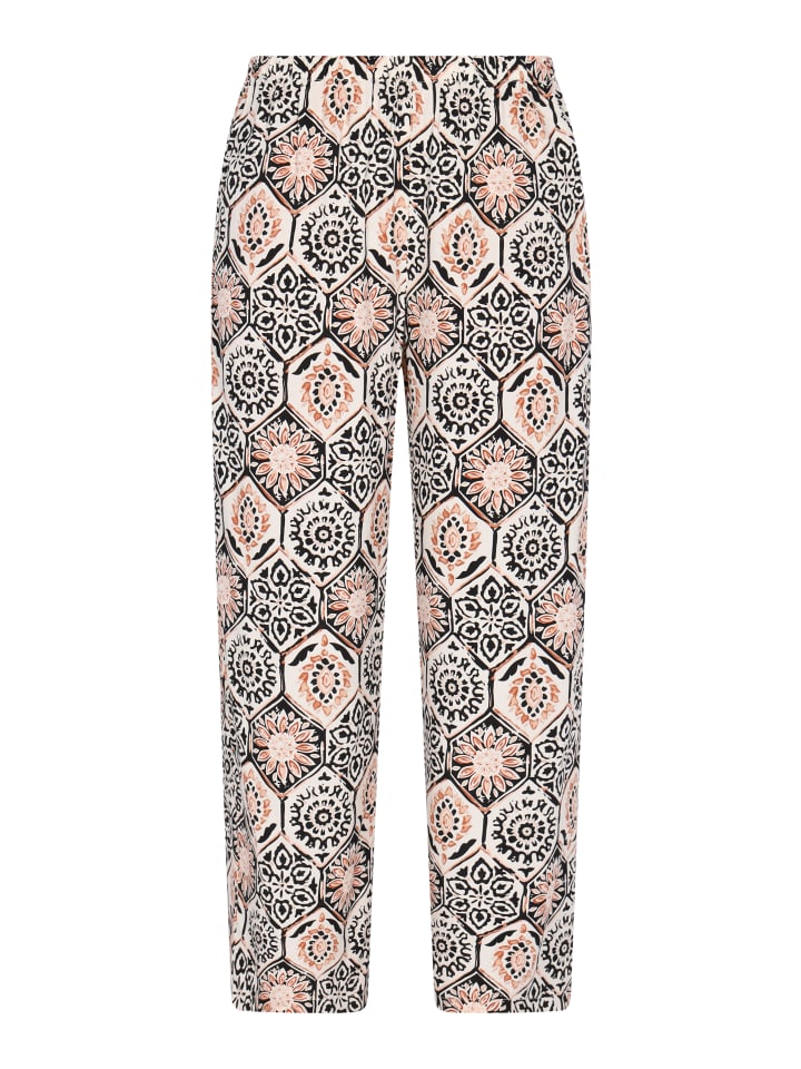 

Тканевые брюки usha FESTIVAL, цвет black multicolor
