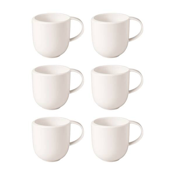 

Кружки с ручкой newmoon, набор из 6 шт. Villeroy & Boch, белый