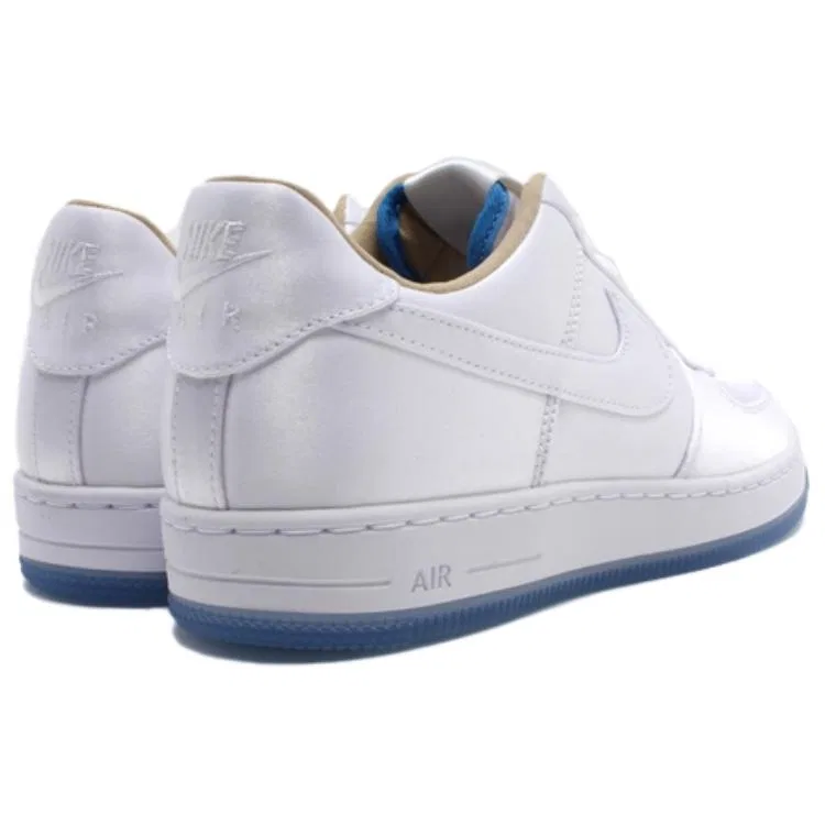 Кроссовки скейтбординг Nike Air Force 1 белые — фото 4