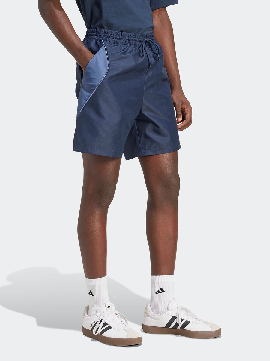 Обычные спортивные штаны ADIDAS SPORTSWEAR STADIUM, цвет Opal/Dark blue — фото 2