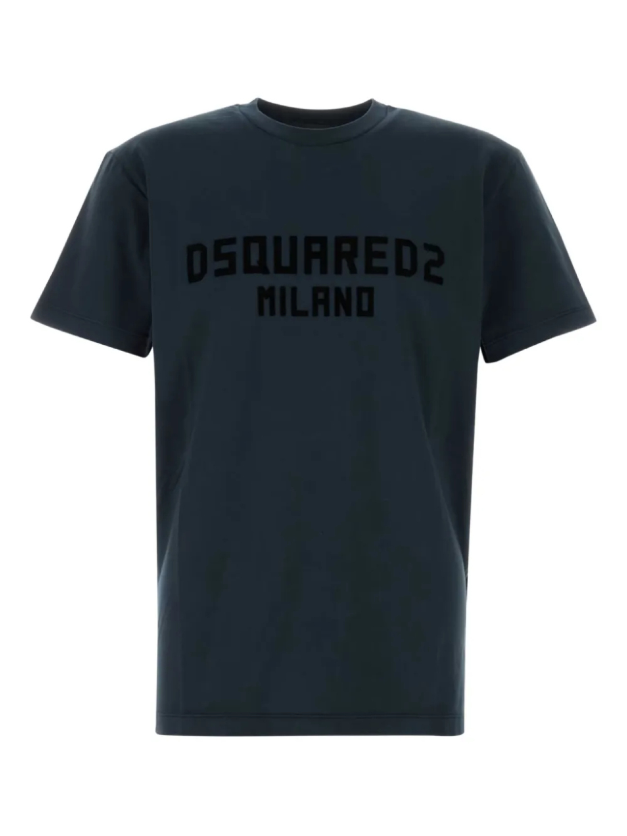 

Футболка из хлопка с логотипом DSQUARED2, синий