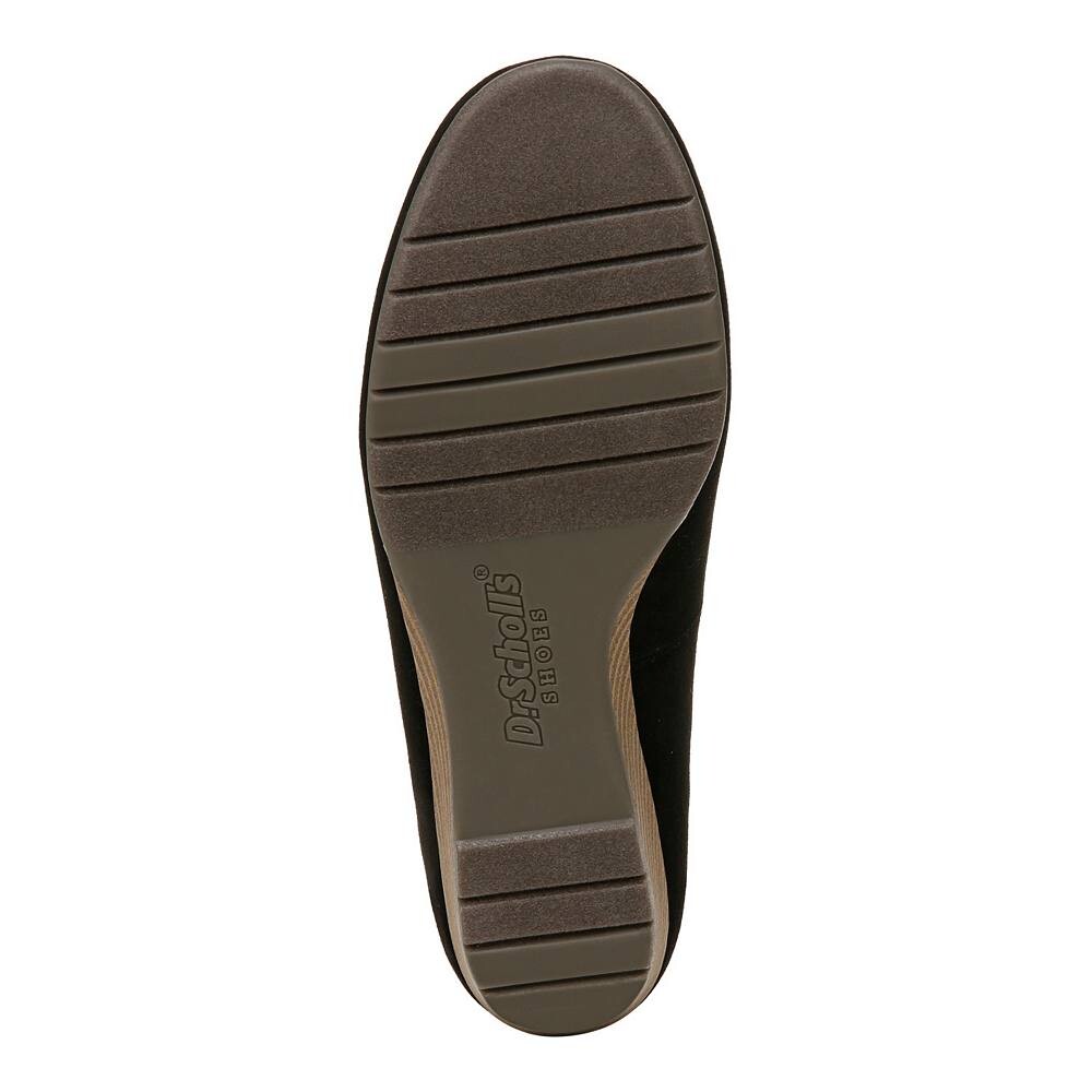 Женские туфли на танкетке Dr. Scholl's Be Flex, цвет Black Fabric — фото 4