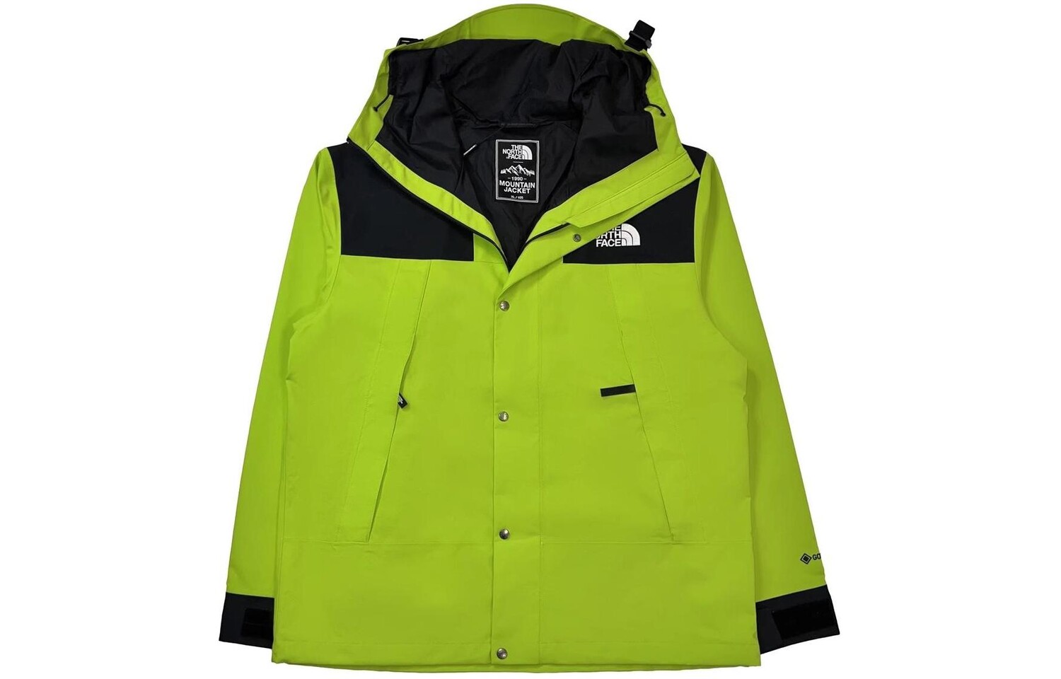 

Куртка мужская уличная неоново-зеленая The North Face, зеленый