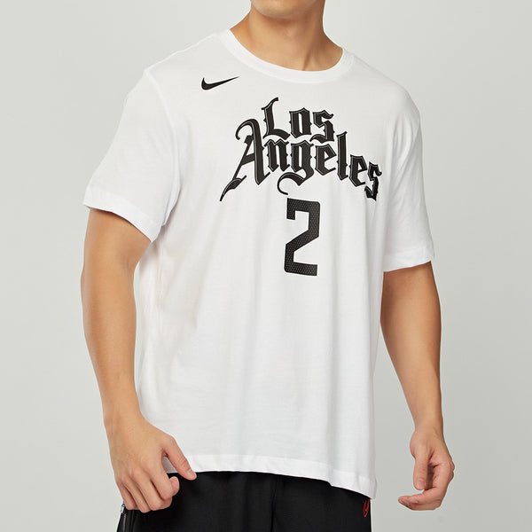 Футболка nba city limited 19-20 season los angeles clippers leonard 2 short sleeve white Nike, белый — фото 3