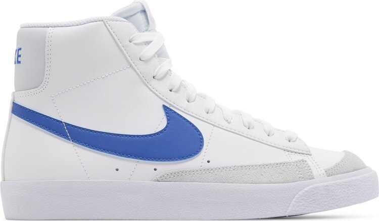 

Кроссовки Blazer Mid '77 GS 'Game Royal', белый