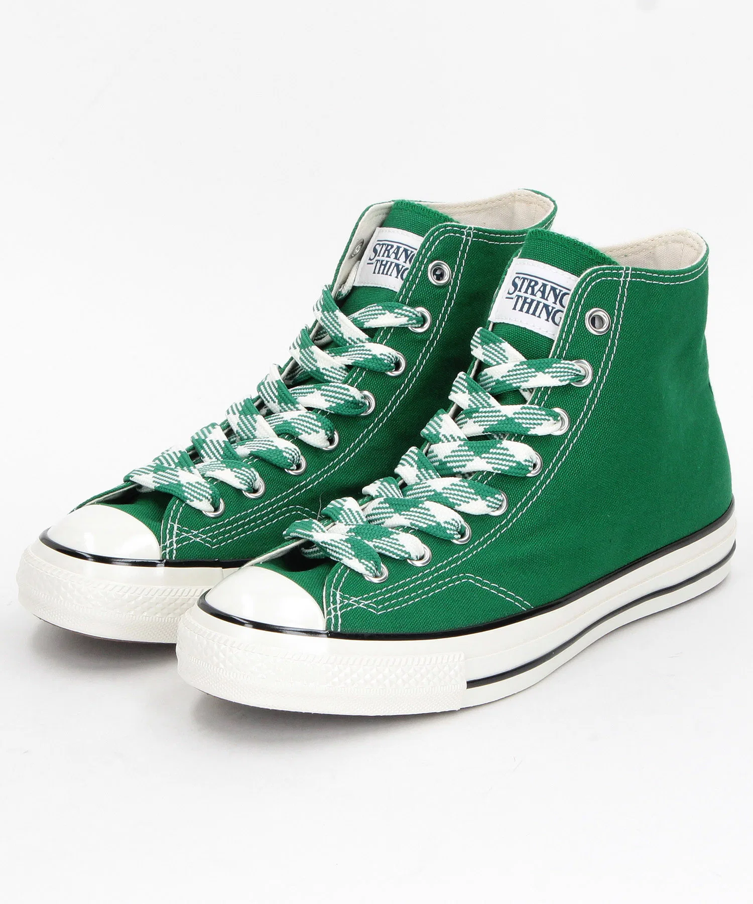 Мужские высокие кеды CONVERSE AS AGED 87 CL HI STRNGR THNGS зелёные