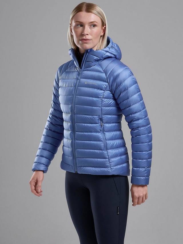 

Женский пуховик с защитой от замерзания Montane, цвет Cornflower