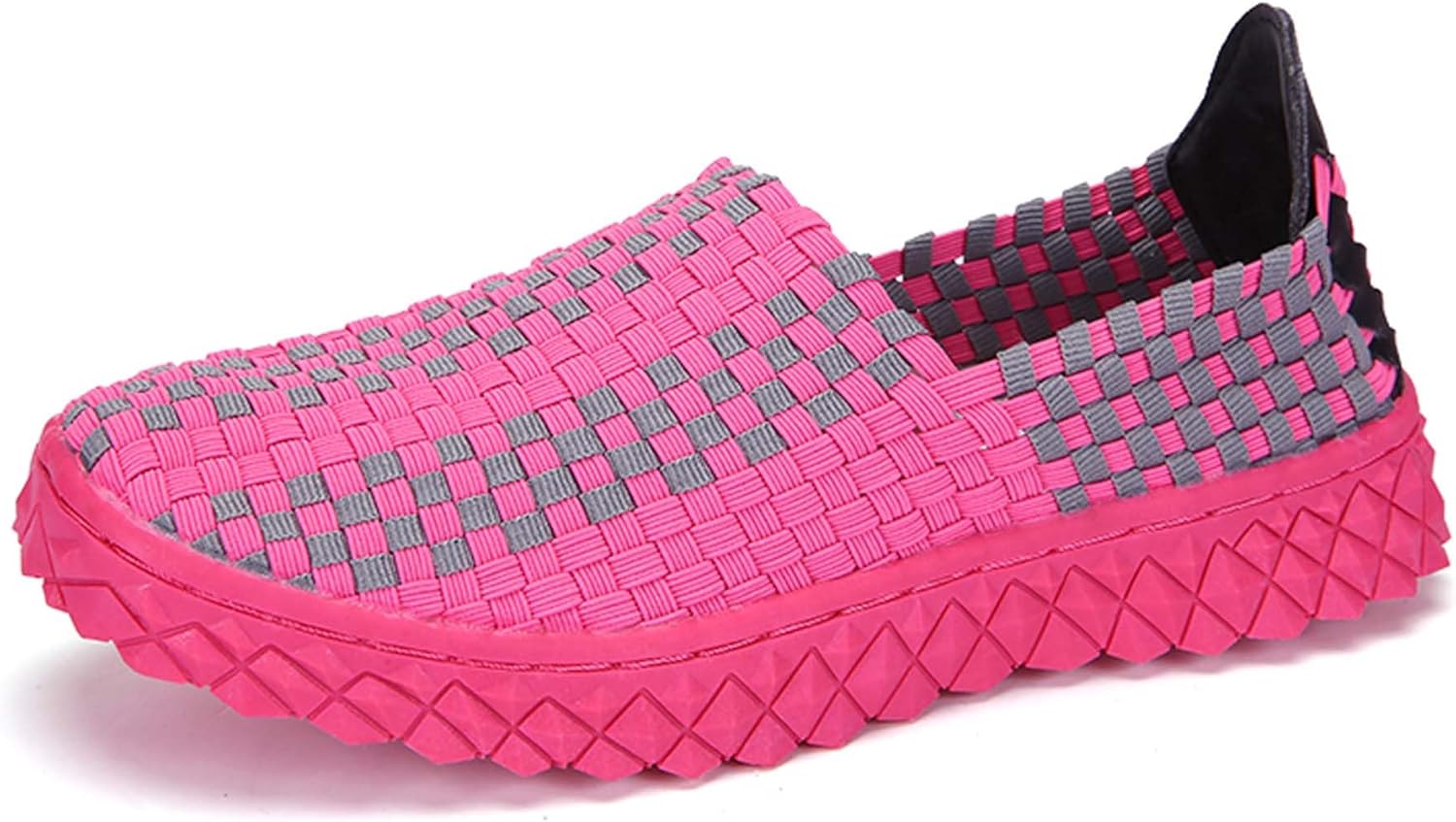 

Мужские повседневные прогулочные туфли, ручная работа, женские нескользящие балетки, удобная летняя дышащая обувь, модные кроссовки - удобные сандалии Generic, розовый