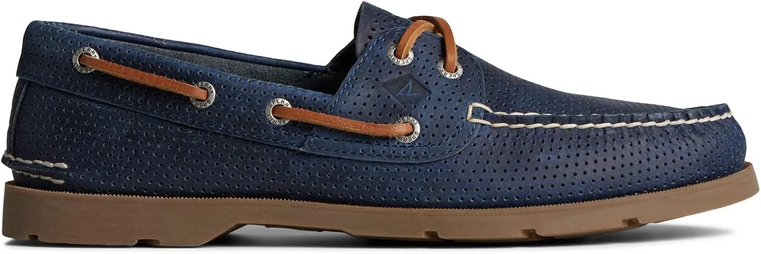 Мужские лодочные туфли Sperry Top-Sider Leeward, Navy — фото 2