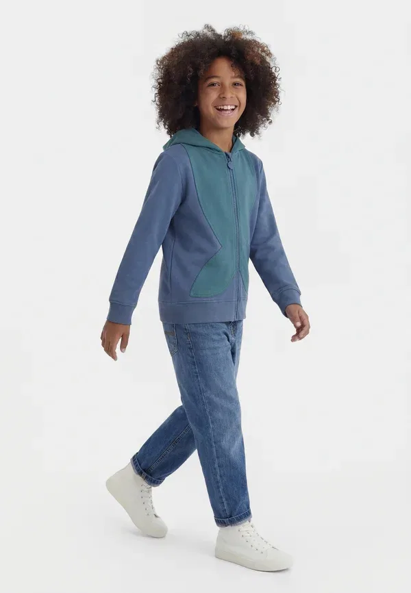 Толстовка на молнии Stella Mccartney Kids, синий