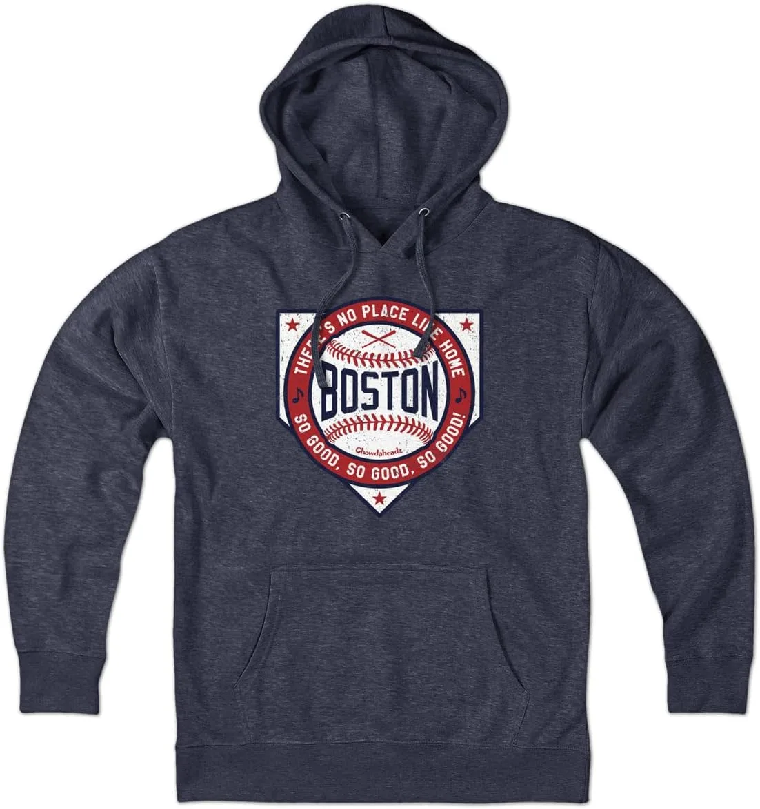 

Chowdaheadz Boston There's No Place Like Home худи — унисекс пуловер из мягкого хлопкового микса