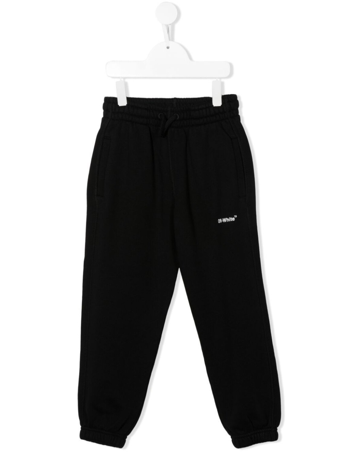 

Off-White Kids спортивные брюки с логотипом, черный