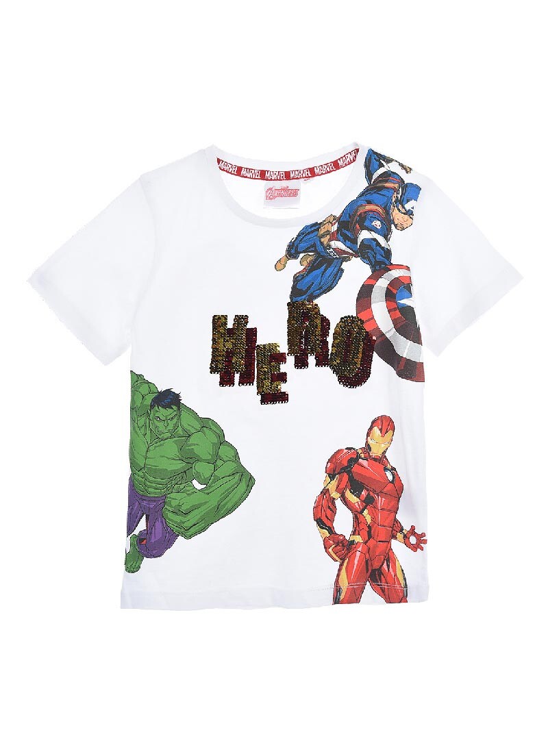 

Футболка Kids Movie Heroes AVENGERS, белый