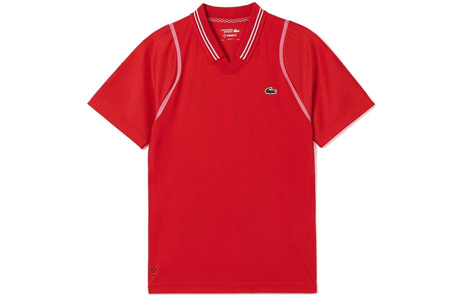 

Рубашка поло мужская красная Lacoste, красный