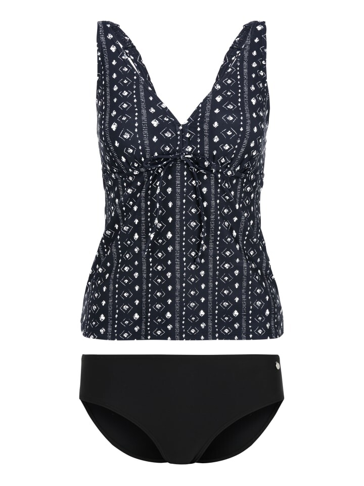 

Комплект бикини LASCANA Bügel Tankini, цвет schwarz-creme