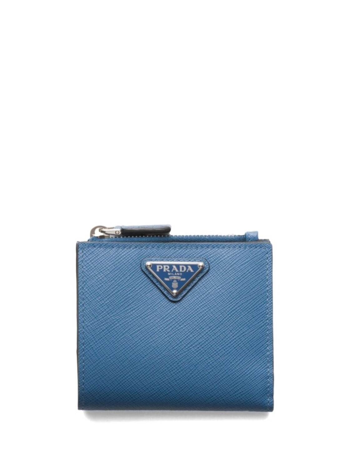 

Prada маленький кошелек из сафьяновой кожи, синий