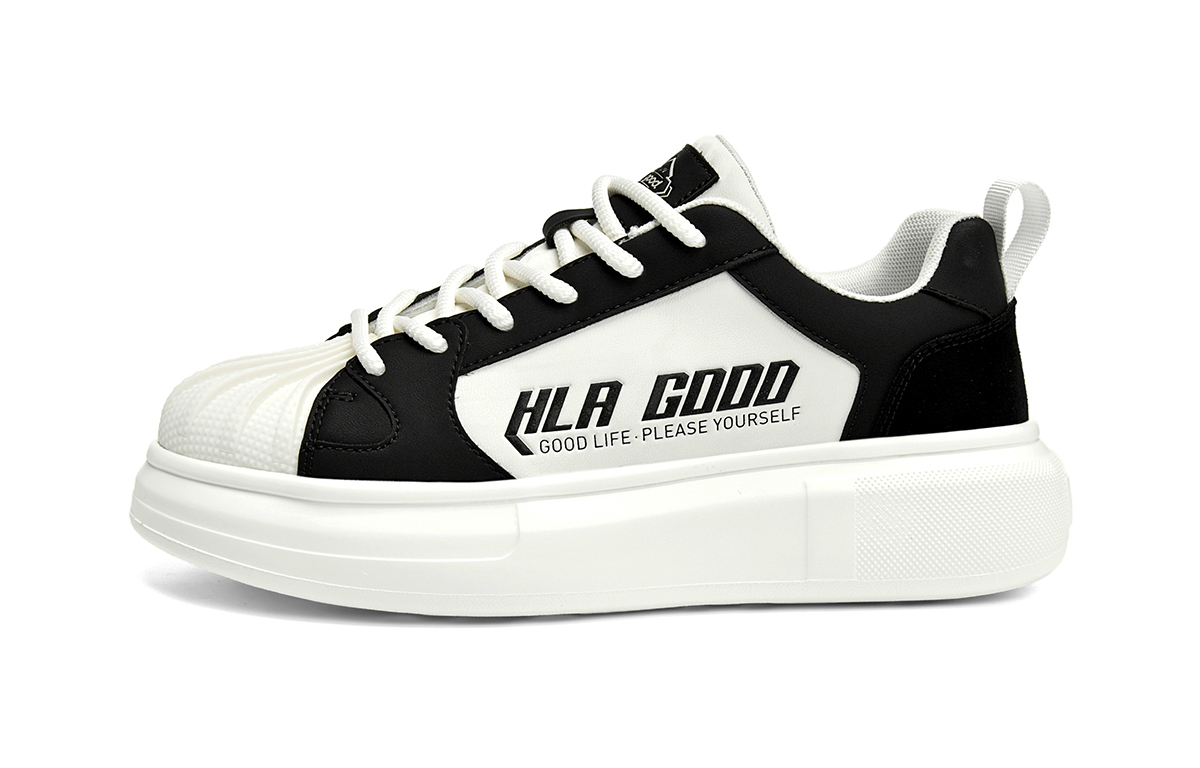 

Низкие скейтерские кеды Men's HLA, белый/черный