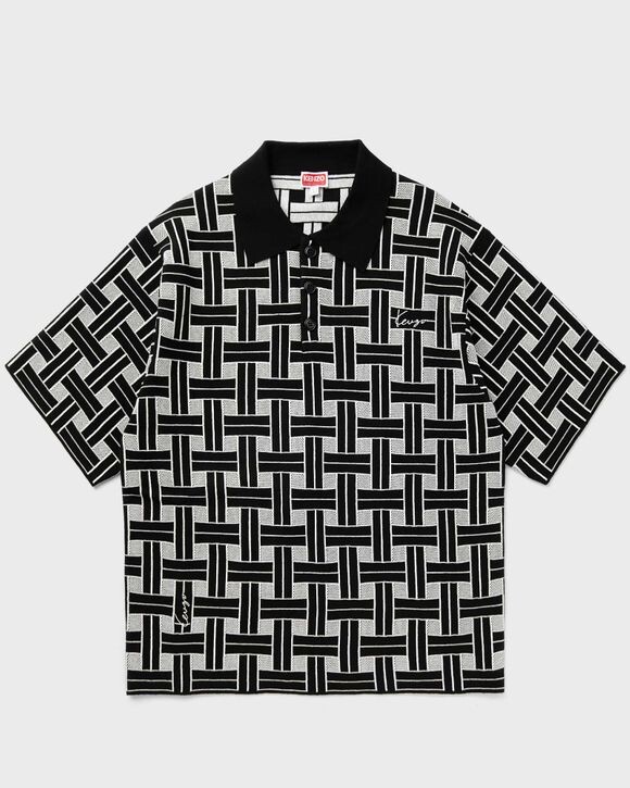 

Поло Kenzo Weave Polo, черный
