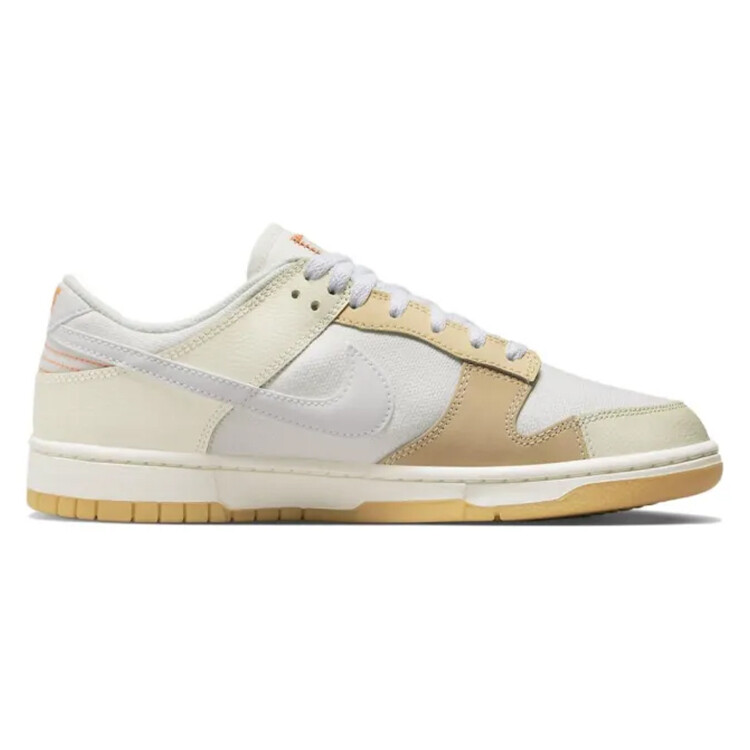 

Кроссовки Nike Dunk Skateboarding Shoes Unisex Low-top White/Yellow, белый