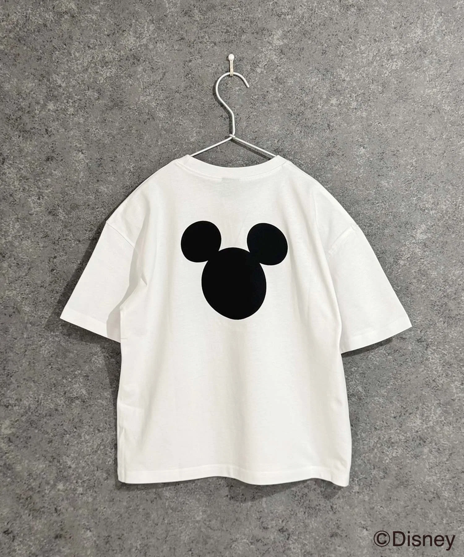 Детская футболка Mickey Mouse оверсайз Disney белый