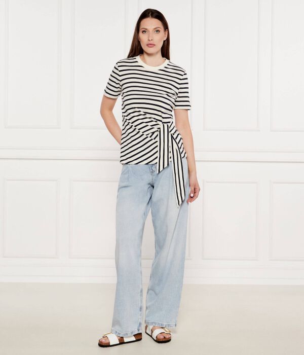 Блуза Regular fit Tommy Hilfiger, экрю — фото 2