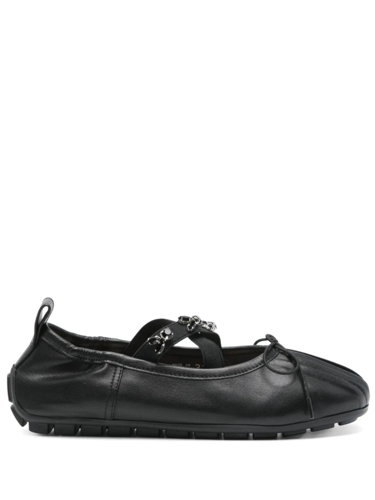 Балетки Grip Simone Rocha, черный
