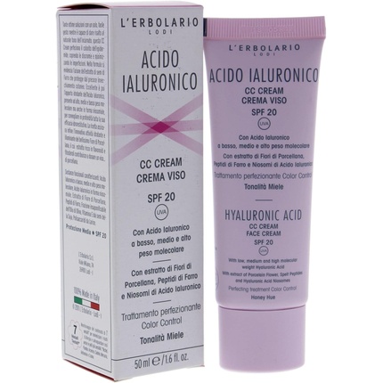 CC-крем L'Erbolario Honey Tone with SPF 20 50ml — фото 3