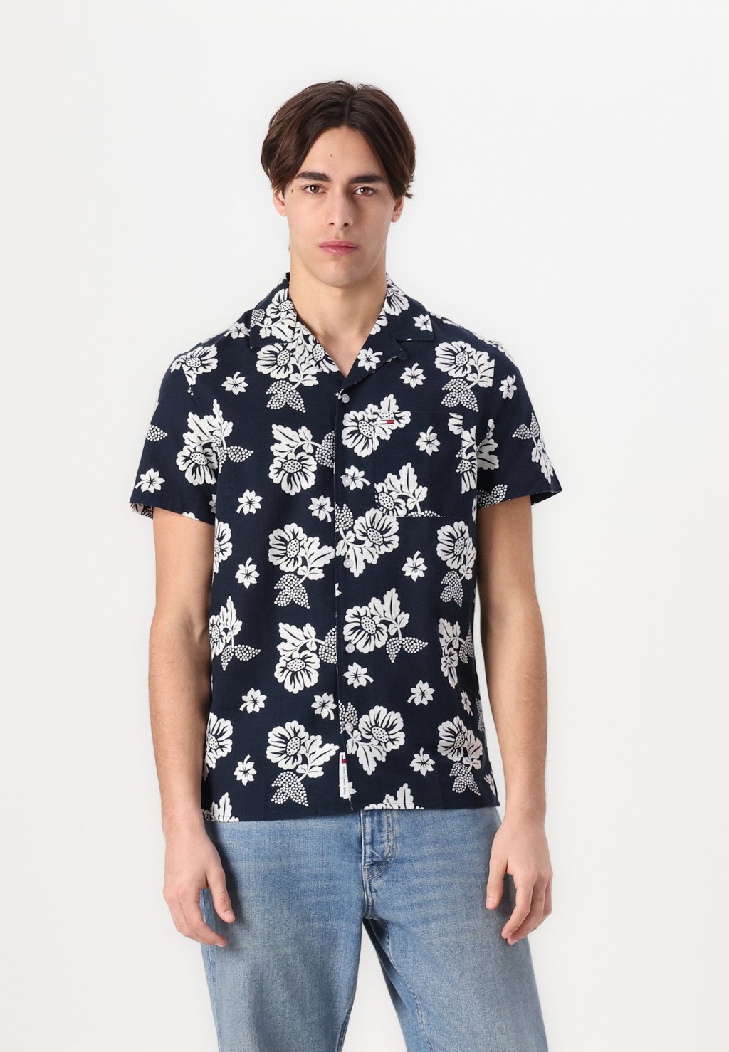 

Рубашка SHIRT UNISEX Tommy Jeans, темно-синий