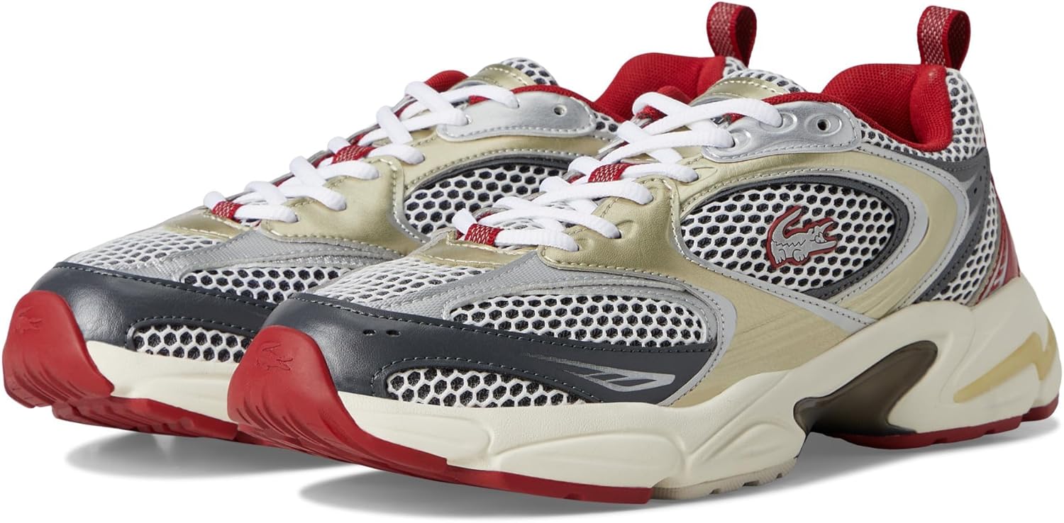 

Мужские кроссовки Lacoste Storm 96 2K, слоновая кость/красный