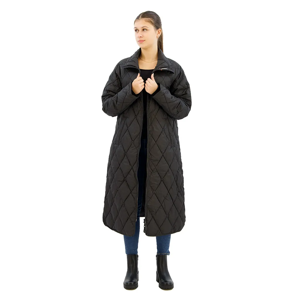 

Куртка Superdry Superlong Quilt Liner, черный