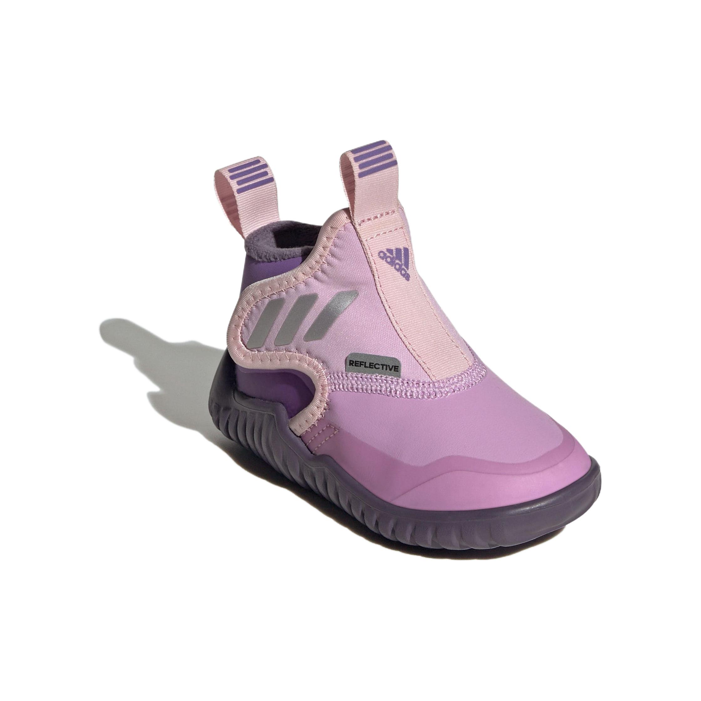 Rapidazen Слипоны Высокие Топы Детские Розовые Фиолетовые Малыши Adidas — фото 4