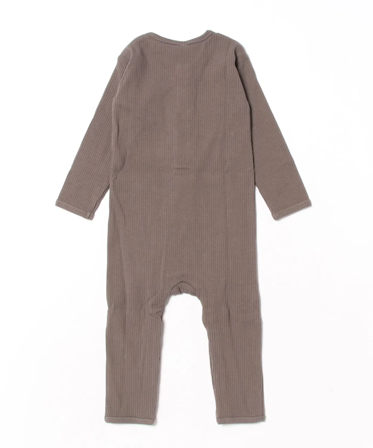Детский комбинезон из рибаны с длинным рукавомRylee + Cru, Charcoal — фото 2