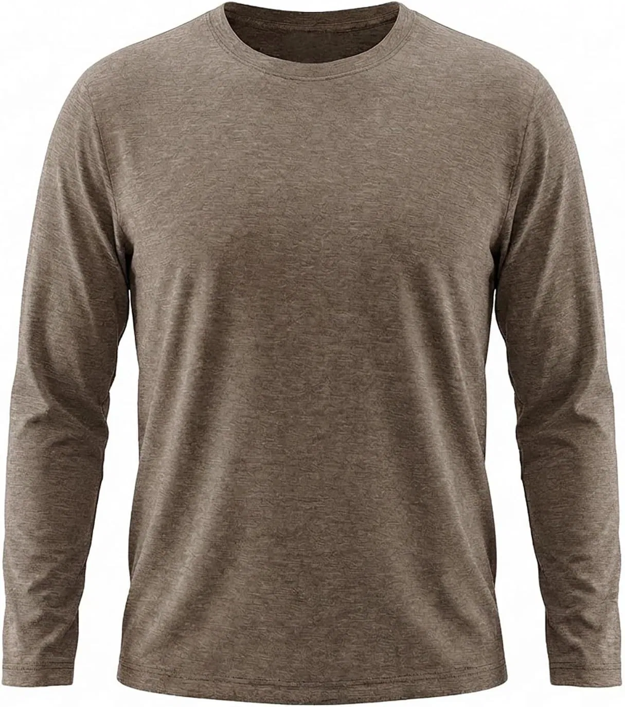 Мужская компрессионная футболка для фитнеса Athletic Tee, Coffee — фото 4