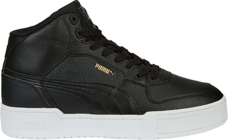 

Кроссовки Puma CA Pro Mid Black White Gold, черный