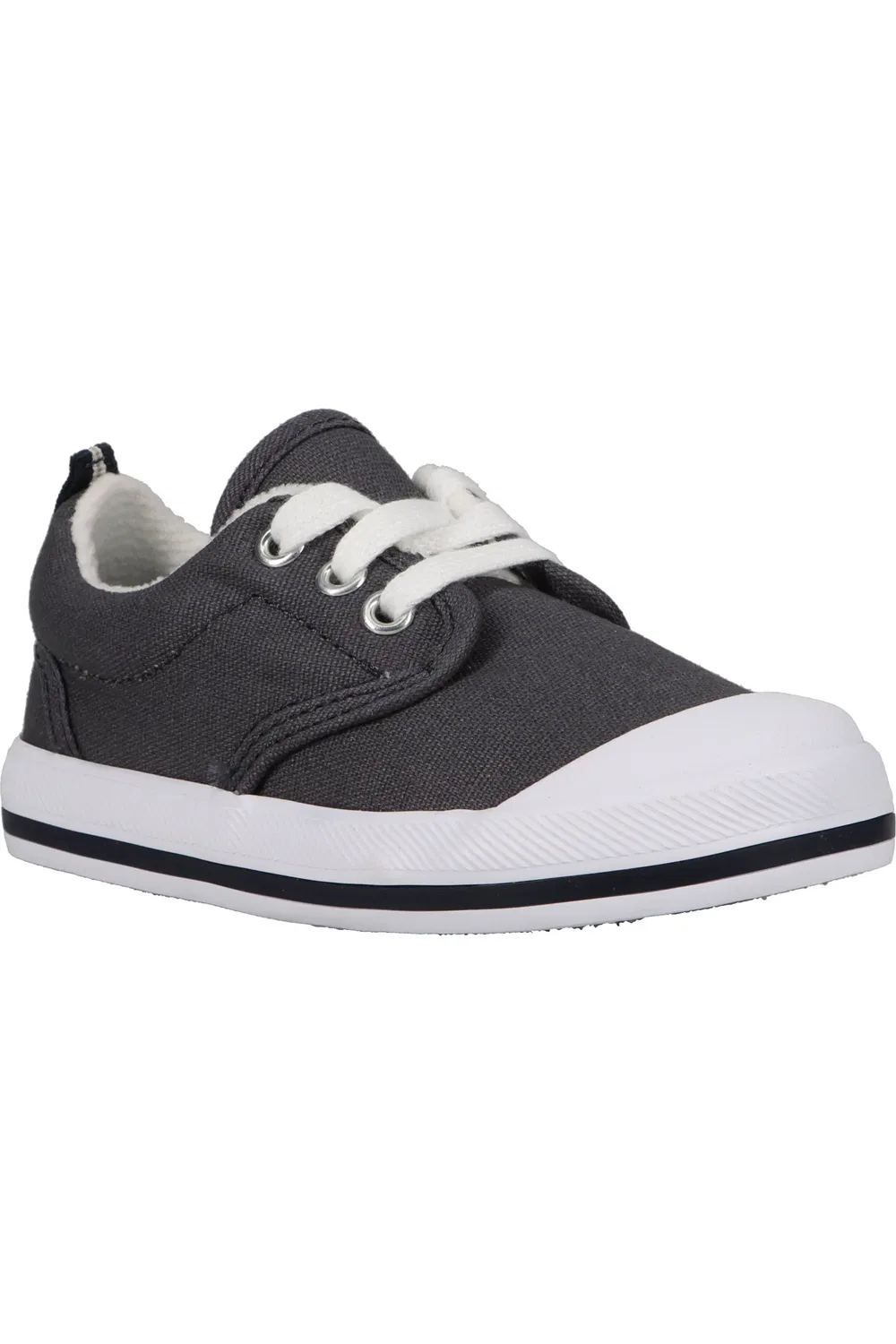 Кеды детские на шнуровке Graham Keds, темно синий