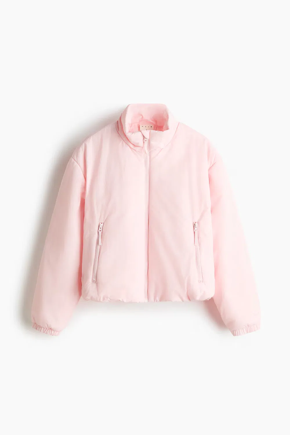 Водоотталкивающая стеганая спортивная куртка H&M, Hellrosa
