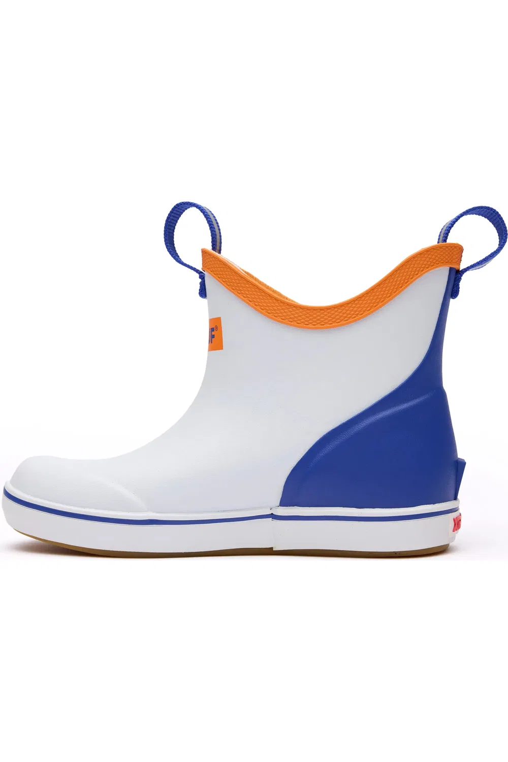Детские сапоги водонепроницаемые Deck Boot XTRATUF, белый мультиколор/синий — фото 4