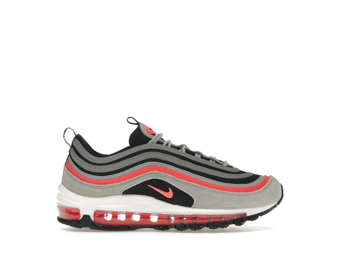 Детские кроссовки Lifestyle Nike Air Max 97, Wolf Grey/Radiant Red-Black-White