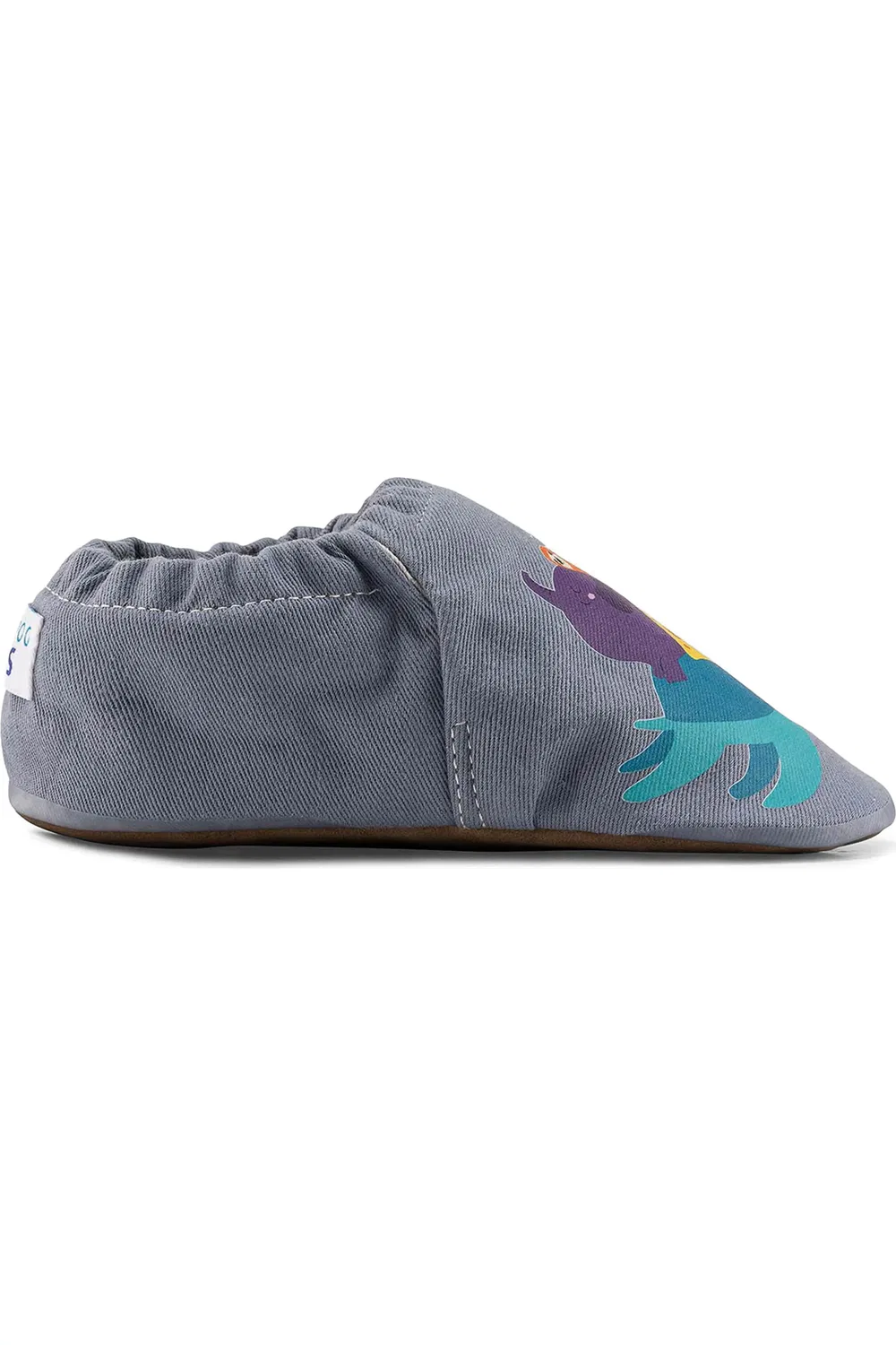 Детские ботинки с широким носком Adventure Hyper Hopfrög Kids, Dusty Blue — фото 2