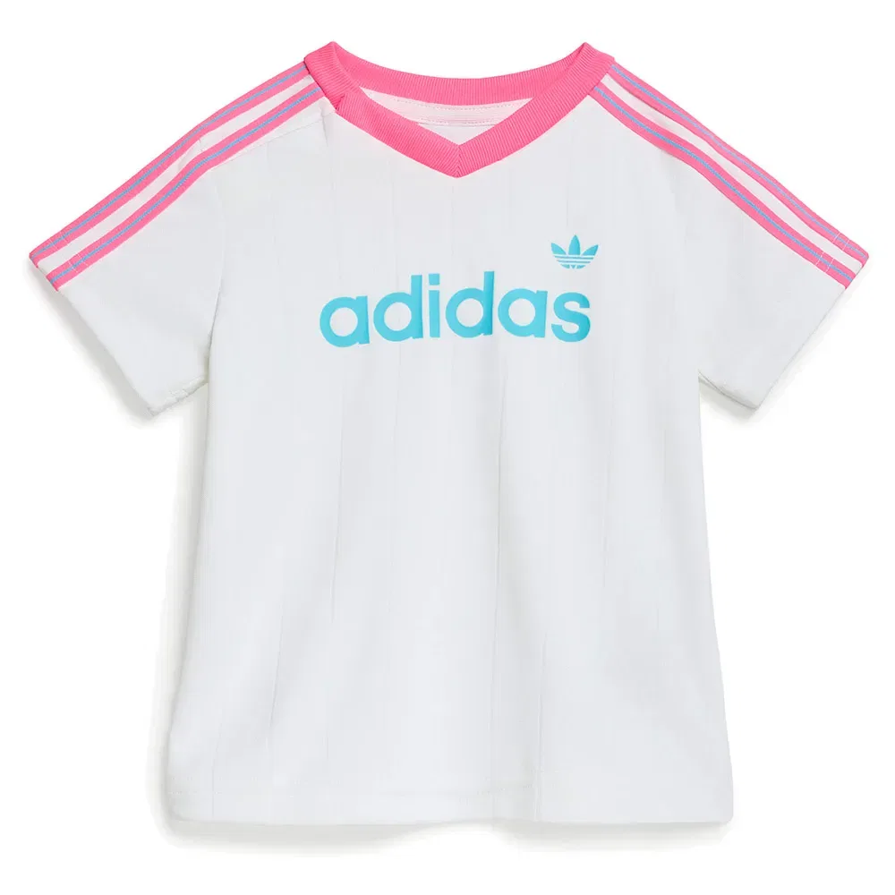 Комплект из футболки и шорт Adidas Originals, белый — фото 2