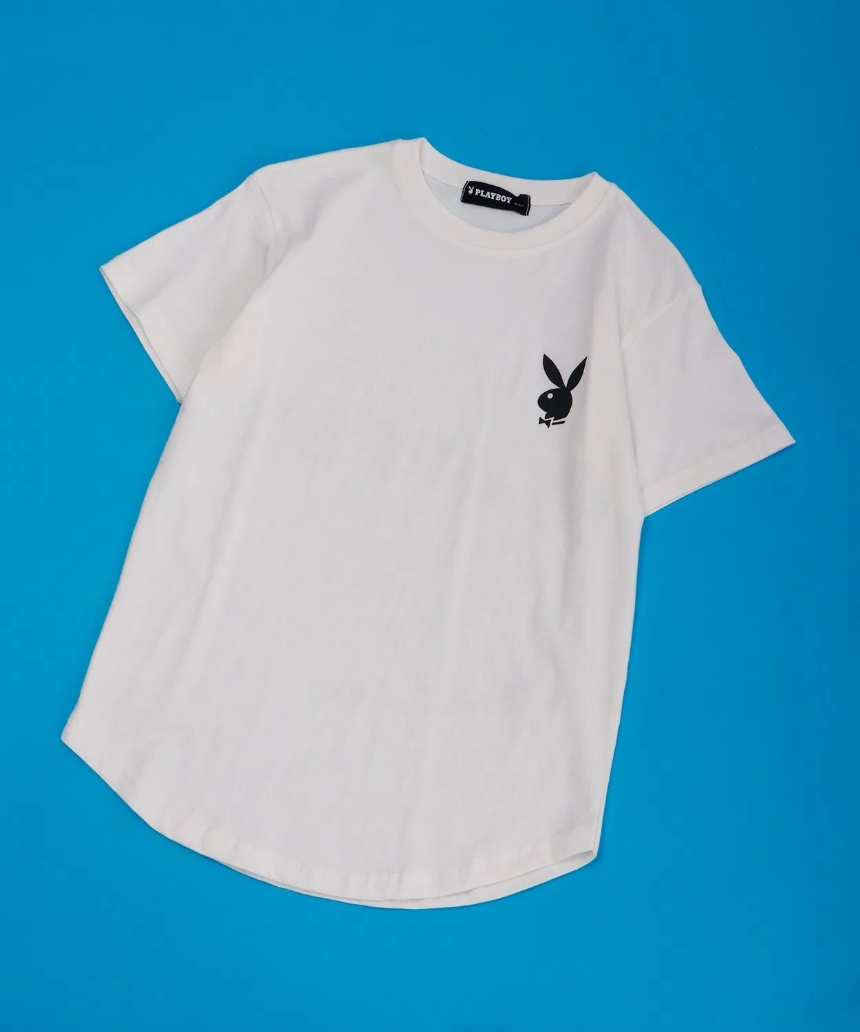 Детская футболка с принтом PLAYBOY LOGO PRINT T-SHIRT PLAYBOY, Gray — фото 2