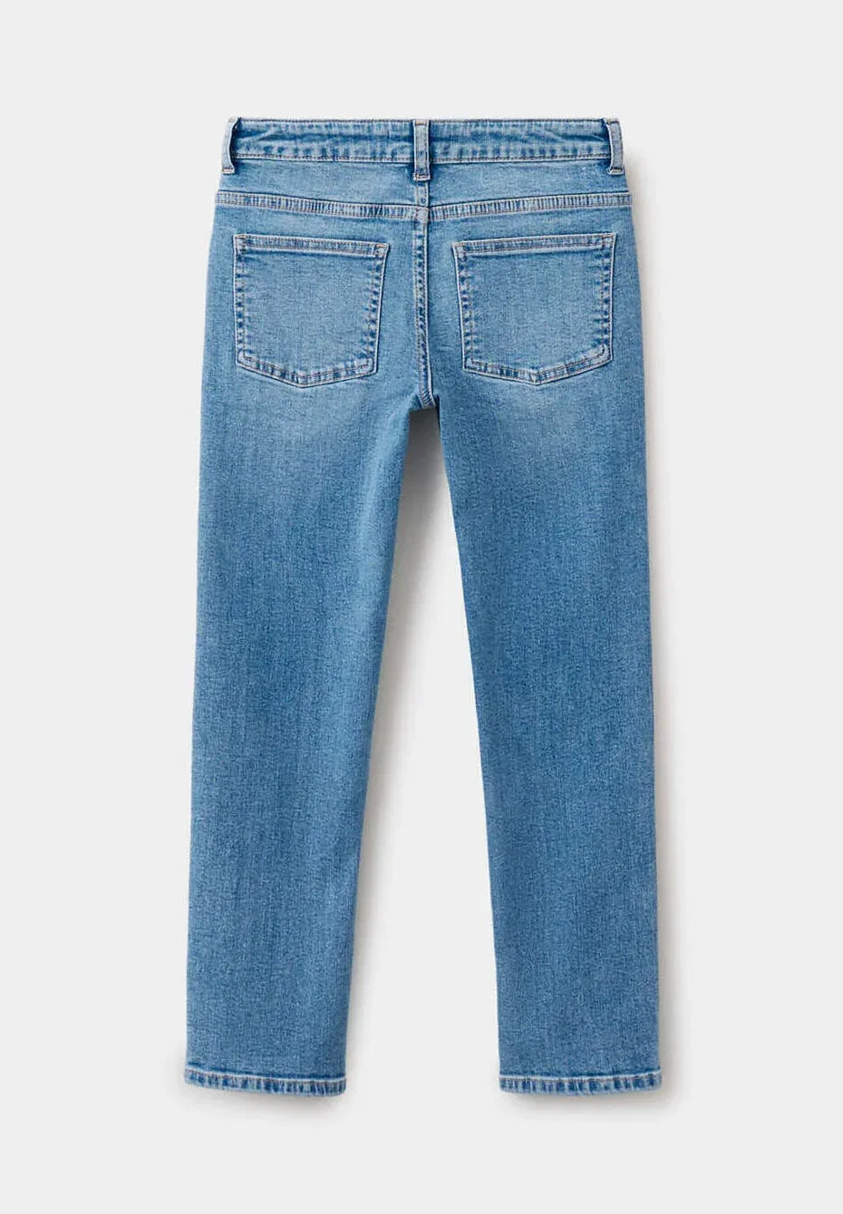 Детские джинсы облегающего кроя Mango Kids, Blue — фото 2