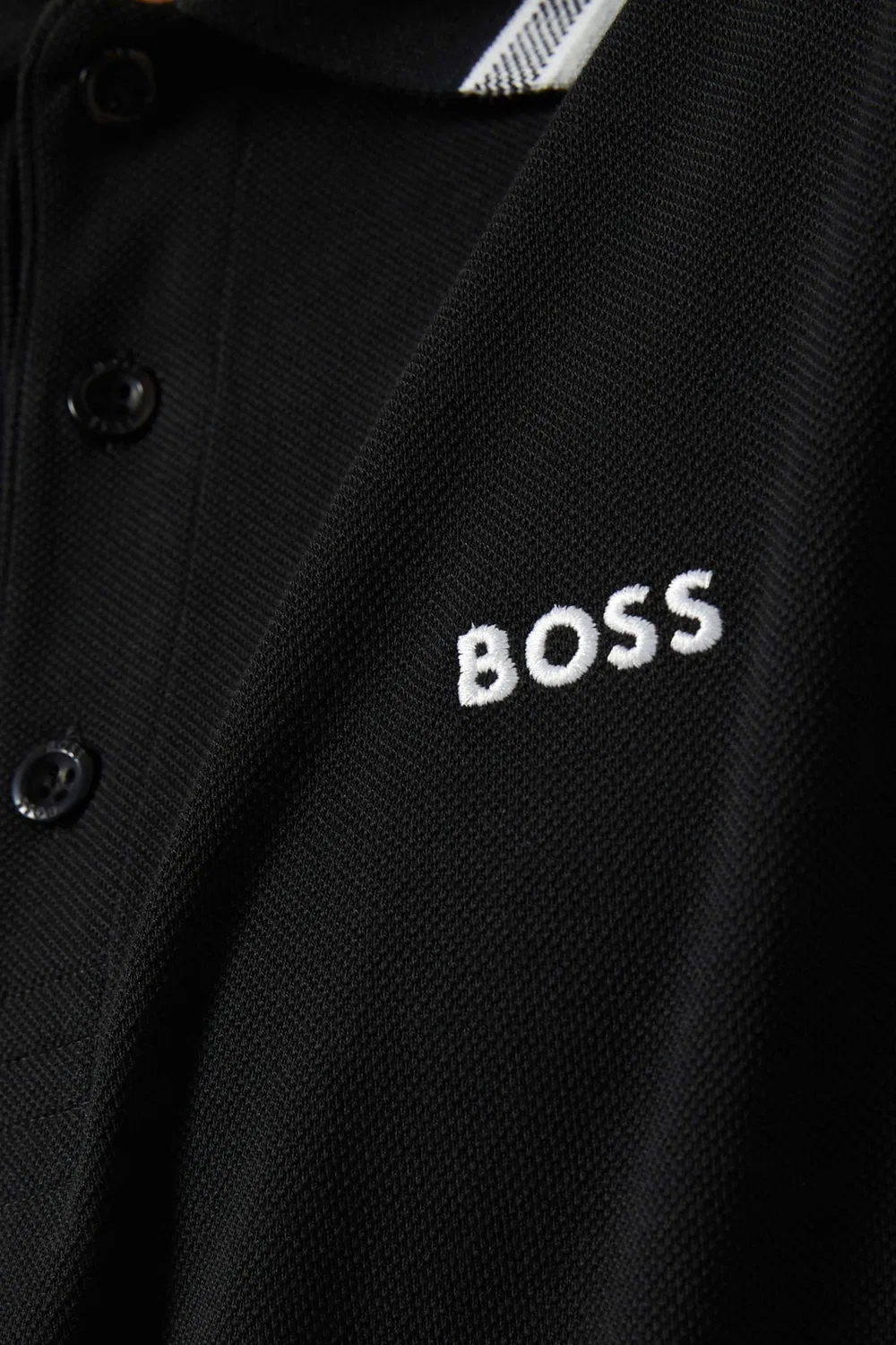 Рубашка поло из органического хлопка BOSS — фото 4