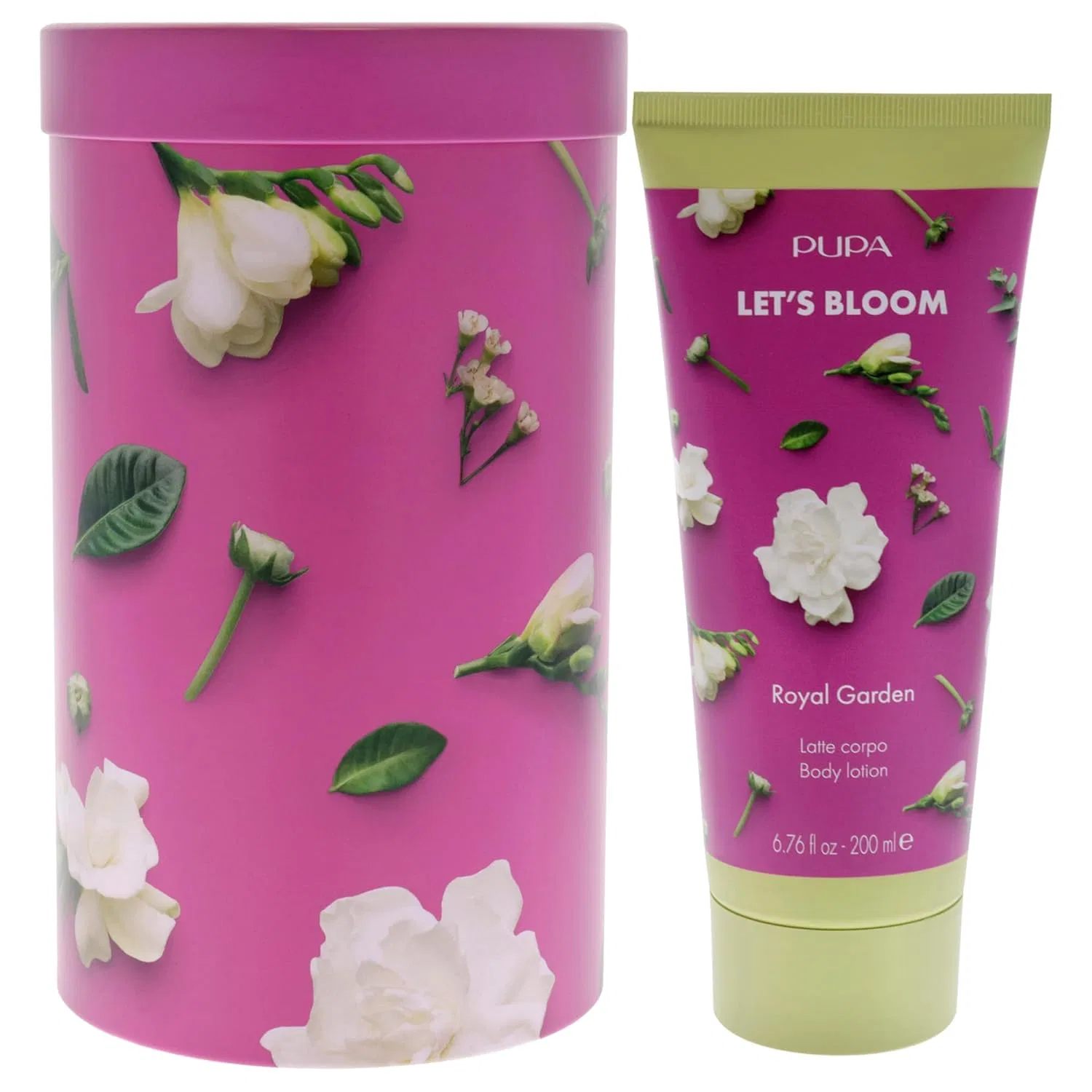 Молочко для тела Let's Flower Royal Garden, Pupa, 200 мл