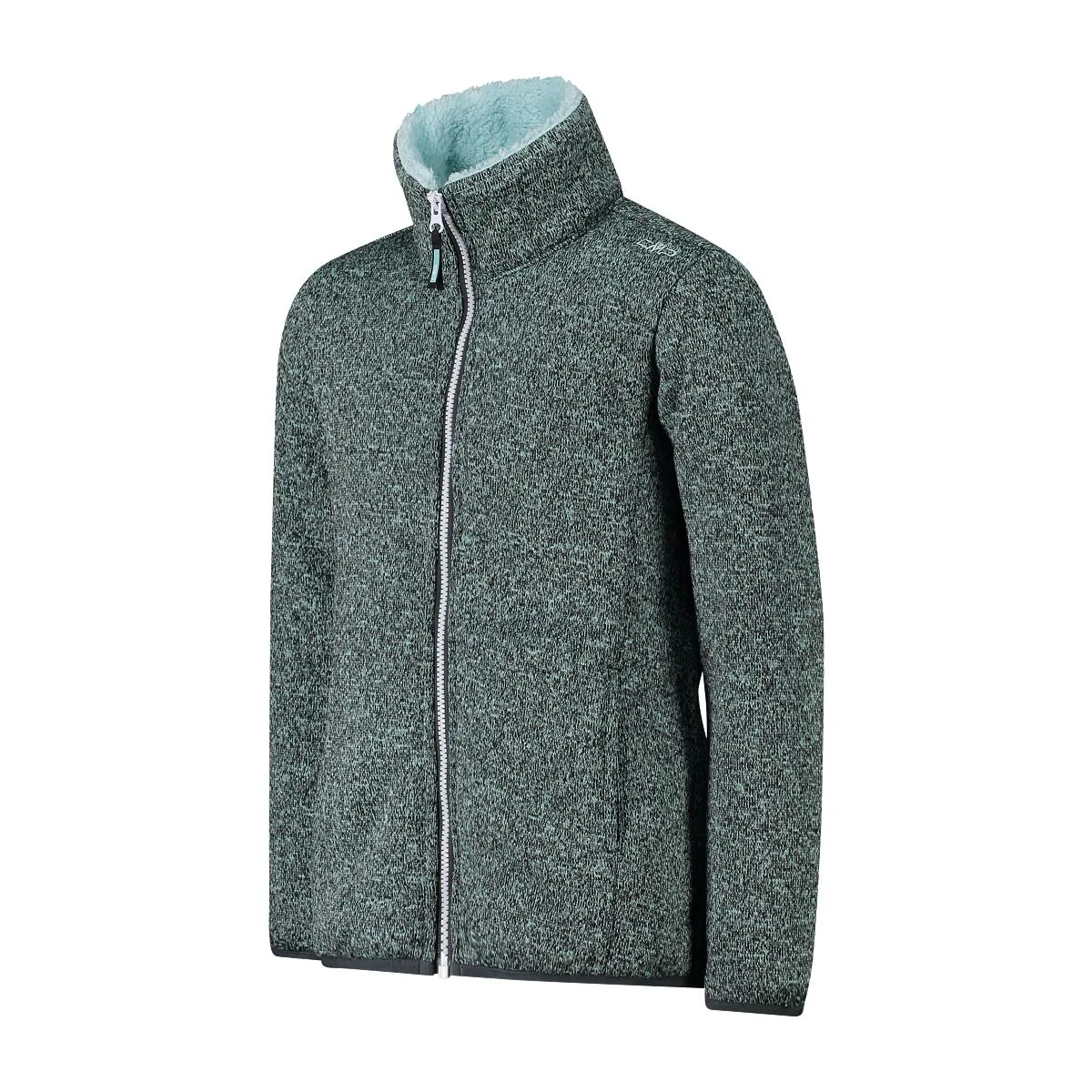 Детская флисовая куртка для девочек Kid G Jacket Cmp, Grau — фото 3