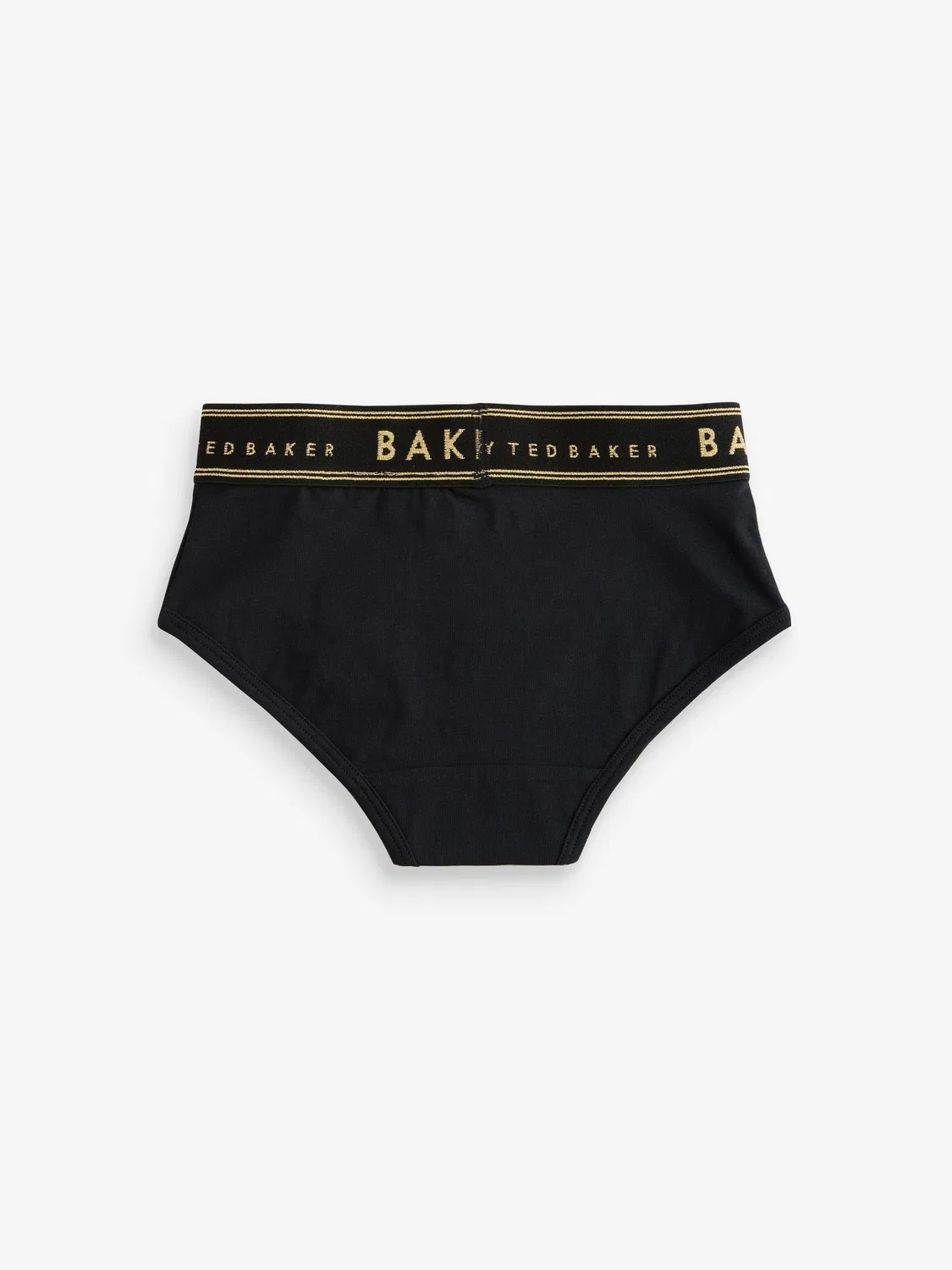 Трусы 3шт, высокие Baker by Ted Baker, черный/ягодный — фото 3