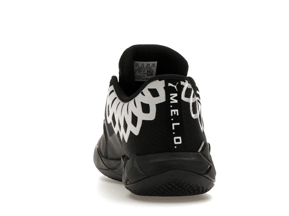Детские кроссовки для баскетбола с дизайном LaMelo Ball Puma Puma Black/Puma White — фото 4