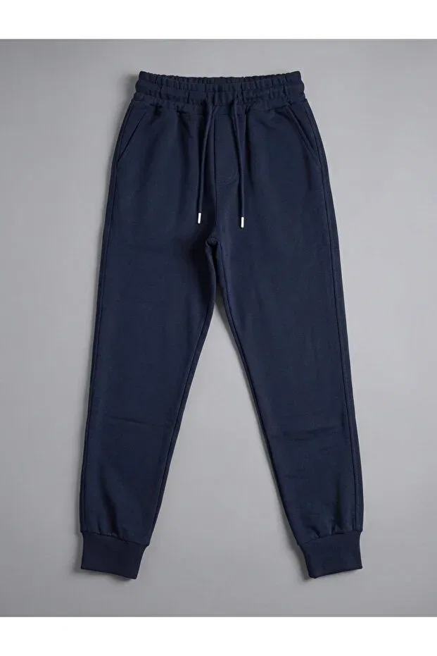 Детские спортивные штаны для мальчиков с принтом Caribou, Navy Blue — фото 2