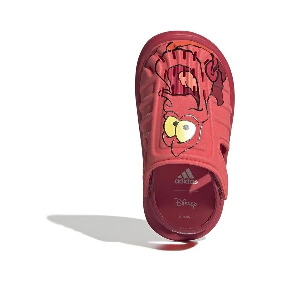 Сандалии для малышей с принтом WATER SANDAL SEBASTIAN I IH1235 adidas, Красный — фото 3
