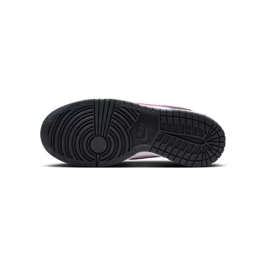 Кроссовки детские с классическим дизайном Nike Dunk Low, Белый — фото 3